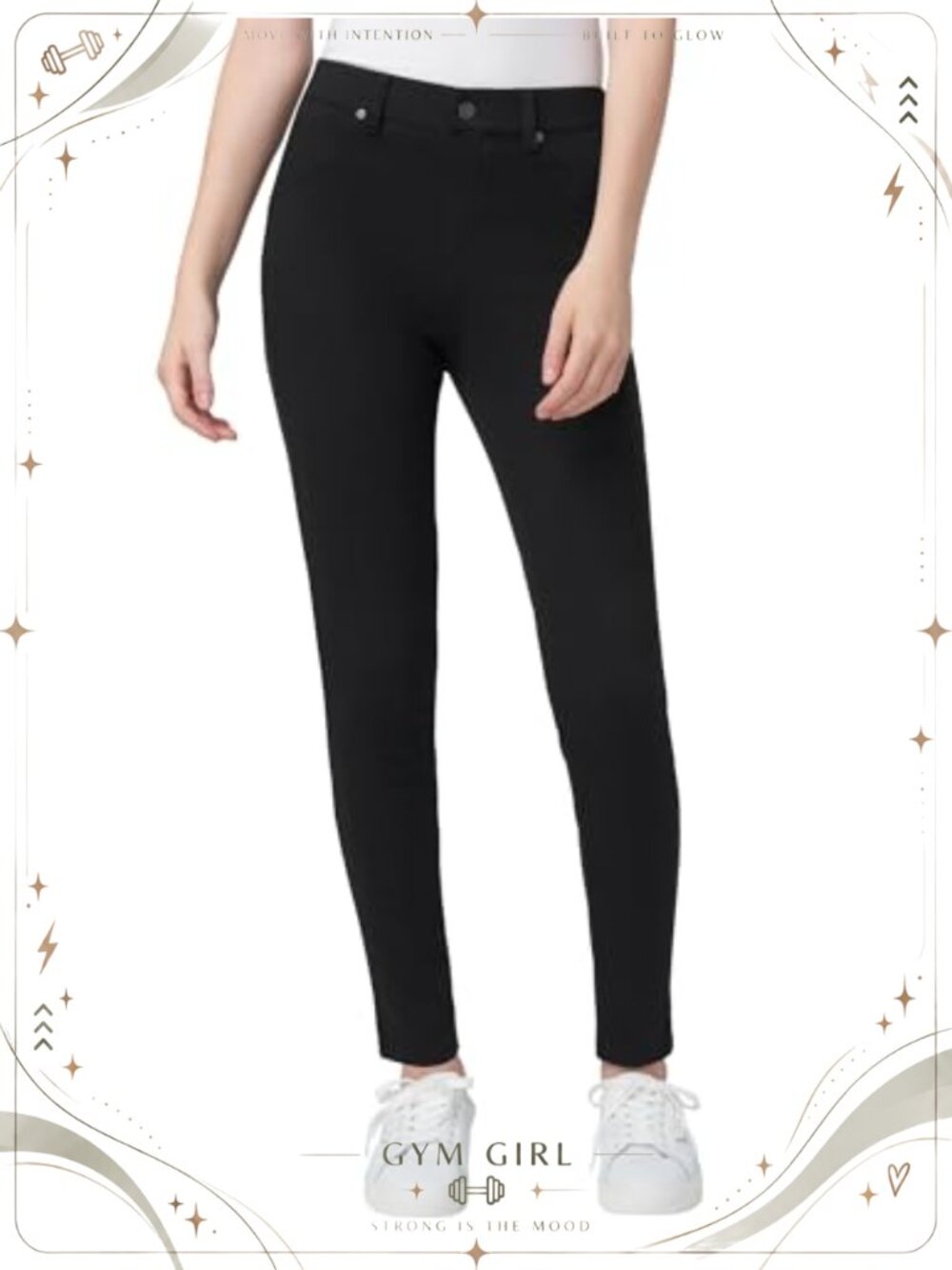 Ultra Soft High Waist Denim Leggings Skinny Pull On
